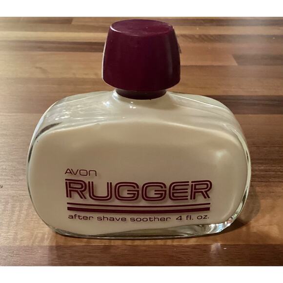 Vintage AVON Rugger 4 oz After Shave Soother Men's Aftershave - Picture 3 of 7